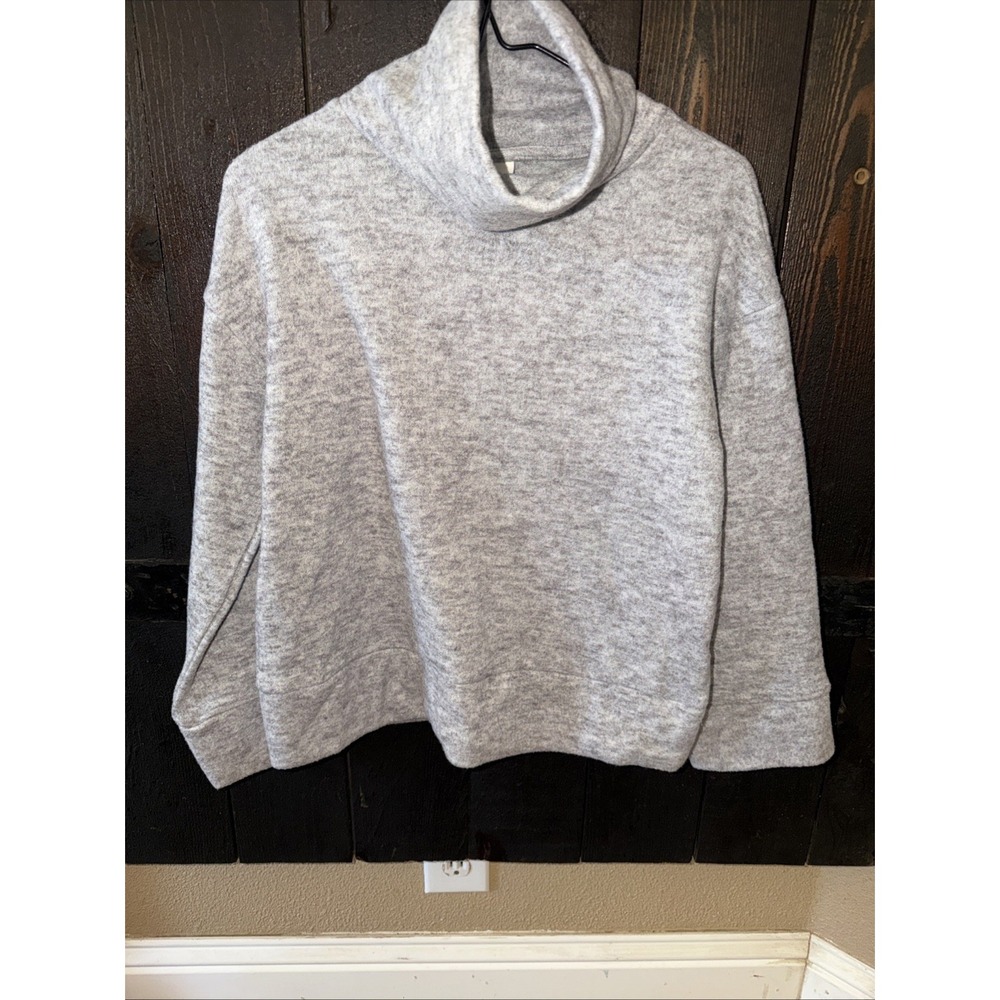 A New Day Womens Size XS Sweater Turtleneck Long Sleeve Gray New Without Tags